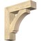 Ekena Millwork Imperial Block Rough Sawn Bracket w/ Offset Brace, Douglas Fir, 8"W x 30"D x 30"H BKT0806X30X30IMP05RDF - alternate 1